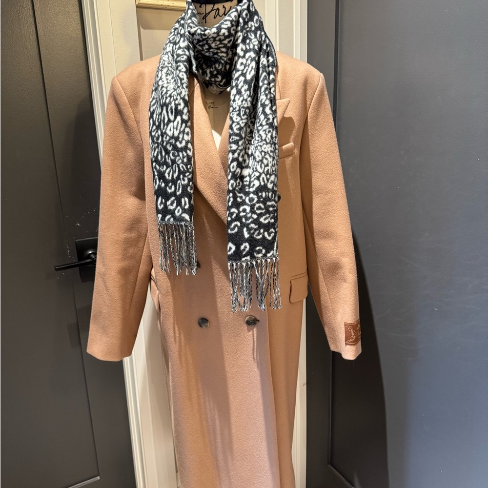 Aritzia Wilfred Handcrafted Camel Coat